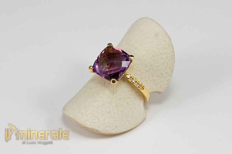 Anello ametista prezzo clearance