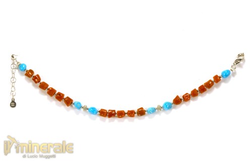 BR023nNs2110-2_gioielli_argento_pietre_dure_bracciali_corallo_rosso_turchese_naturale