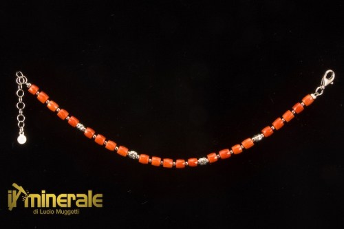 BR023nNs4785-1_gioielli_argento_minerali_pietre_dure_bracciali_corallo_rosso