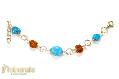 BR045BpNs4165-2_gioielli_argento_pietre_dure_bracciali_corallo_rosso_turchese_naturale