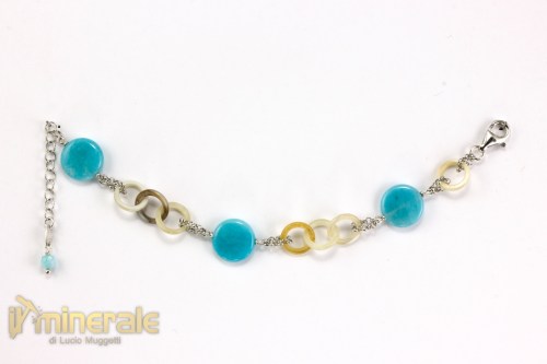 BRC4-24Ns1450-2_gioielli_argento_bracciali_corno_pietre_dure_amazzonite