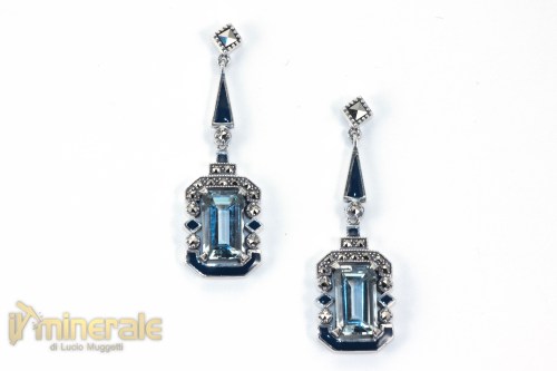 OR2-26Imp12000-2_Gioielli_argento_minerali_pietre_dure_semipreziose_orecchini_pendenti_marcassiti_topazio_azzurro