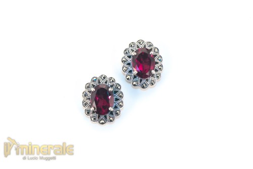 OR2-26Imp5500-2_Gioielli_argento_minerali_pietre_dure_semipreziose_orecchini_marcassiti_granato