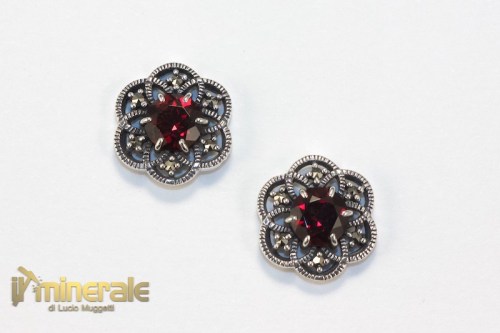 OR9-25Imp3900-2_gioielli_argento_orecchini_pressione_pietre_dure_semipreziose_granato_marcassiti